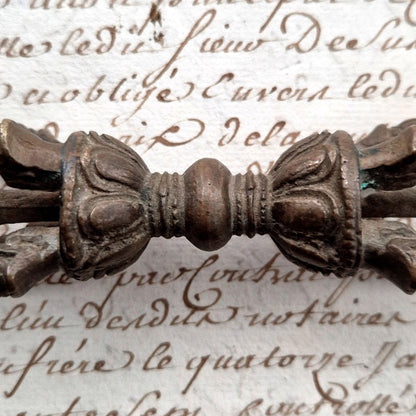 antique bronze vajra tibet