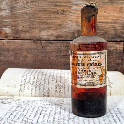 antique chemistry bottle soehnee paris