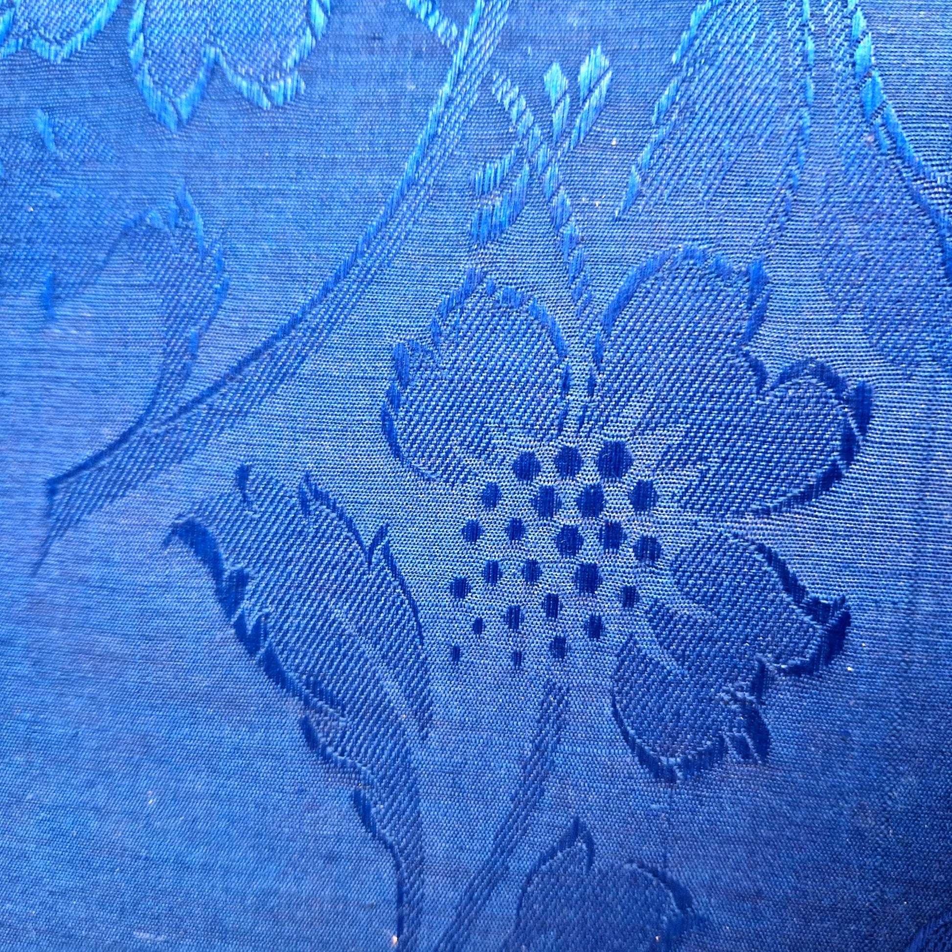 antique damask fabric sample book stork