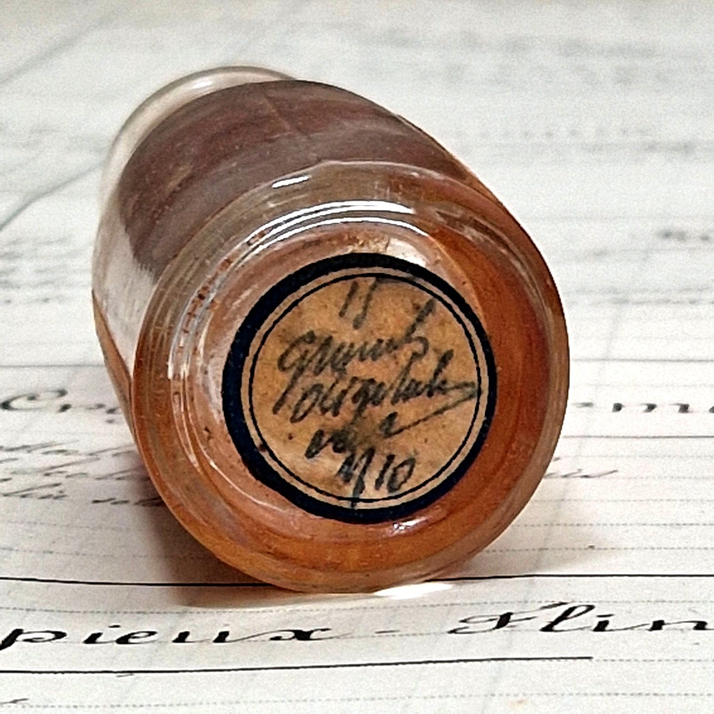 antique digitaline vial france