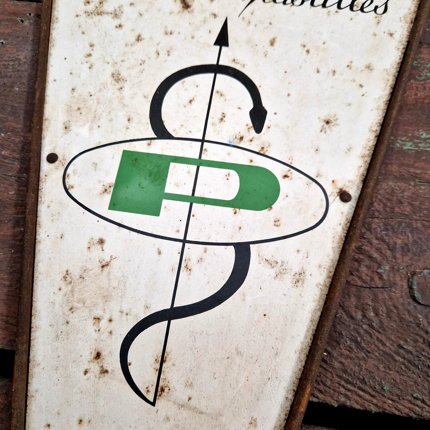 antique drugstore sign pimelia pastilles