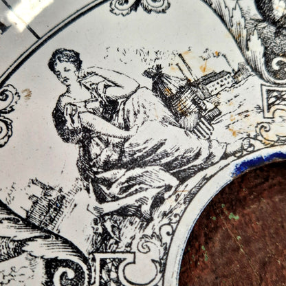 antique enamel disc cigar vending