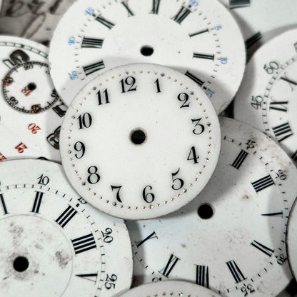 antique enamel watch dials vintage