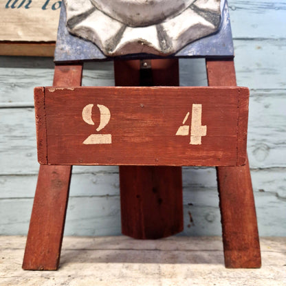 antique fairground clown game