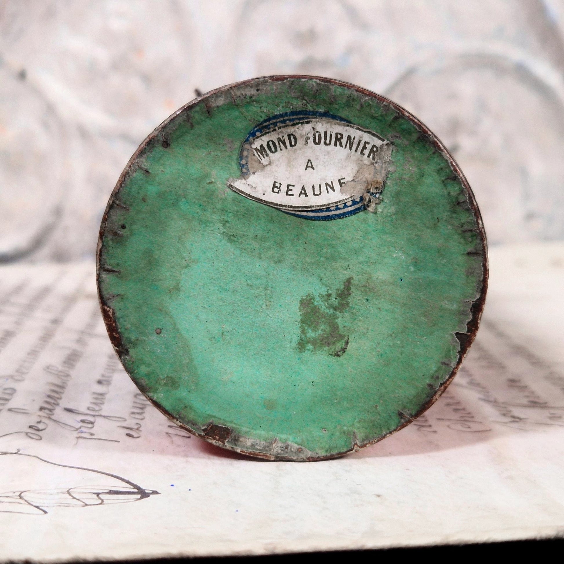 antique french lottery box voila le plaisir