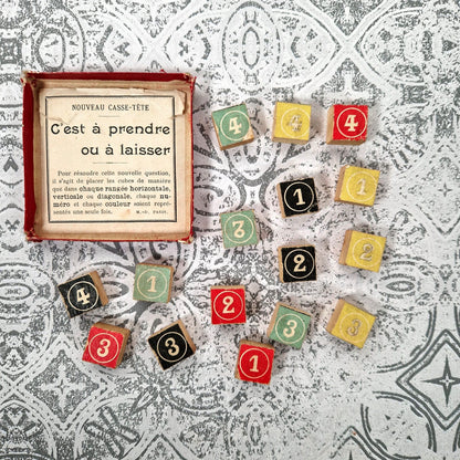 antique french puzzle md paris