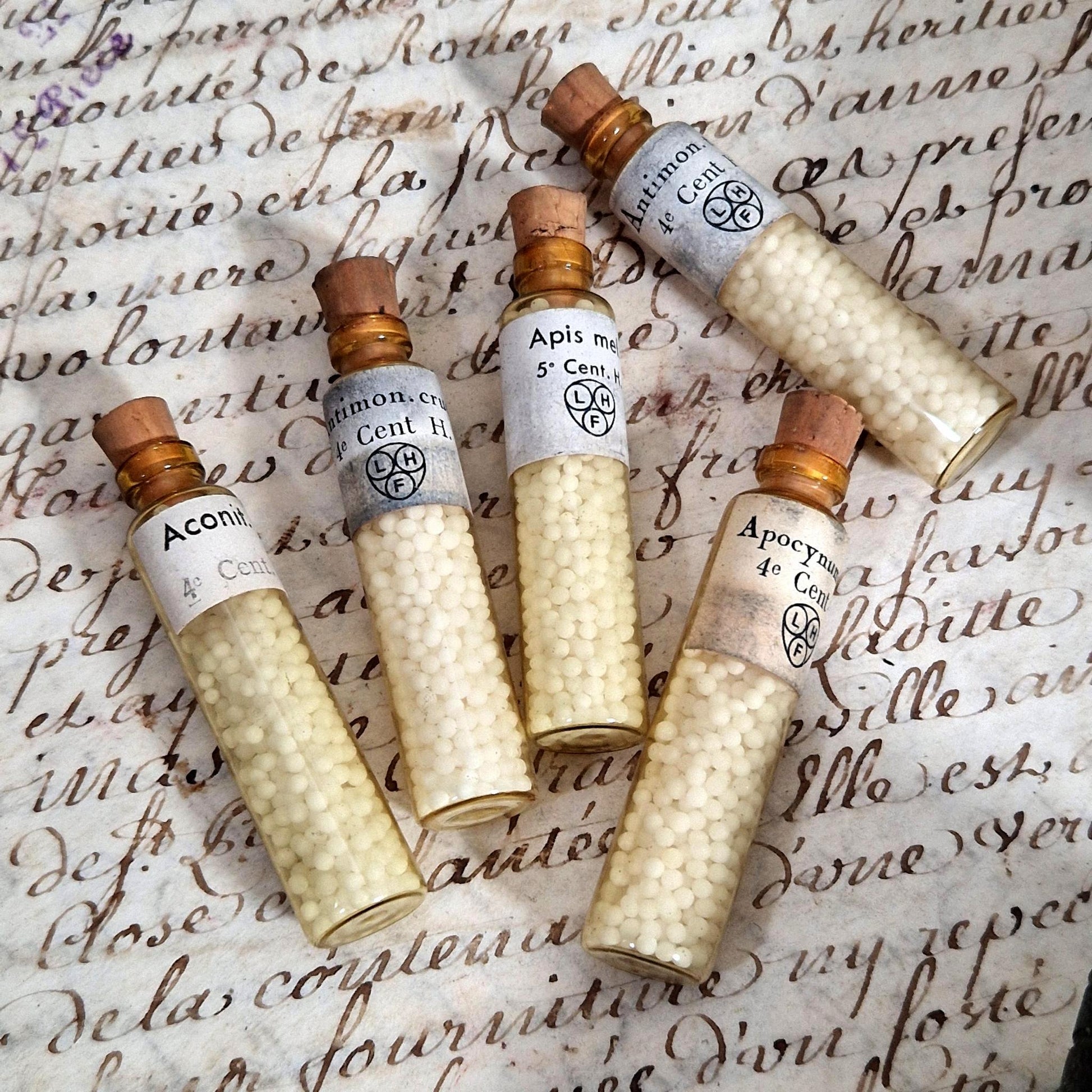 antique homeopathy case france