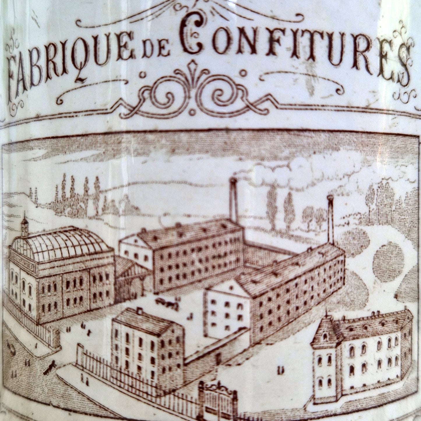 antique jam jar factory design