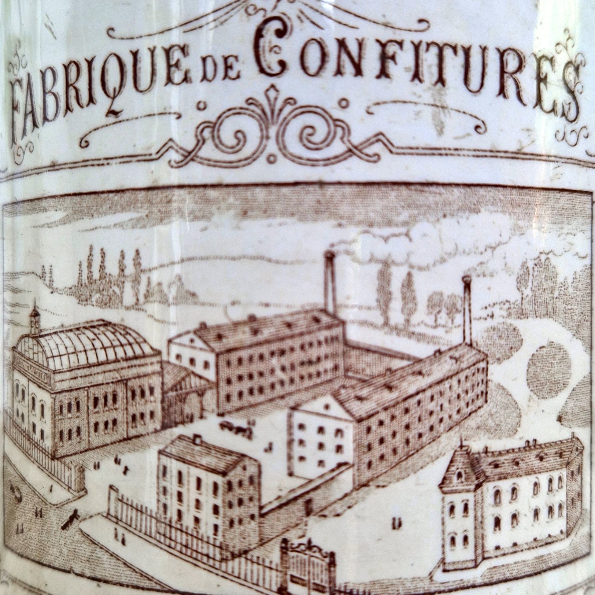 antique jam jar factory design