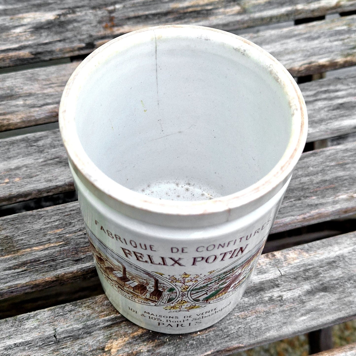 antique jam jar felix potin