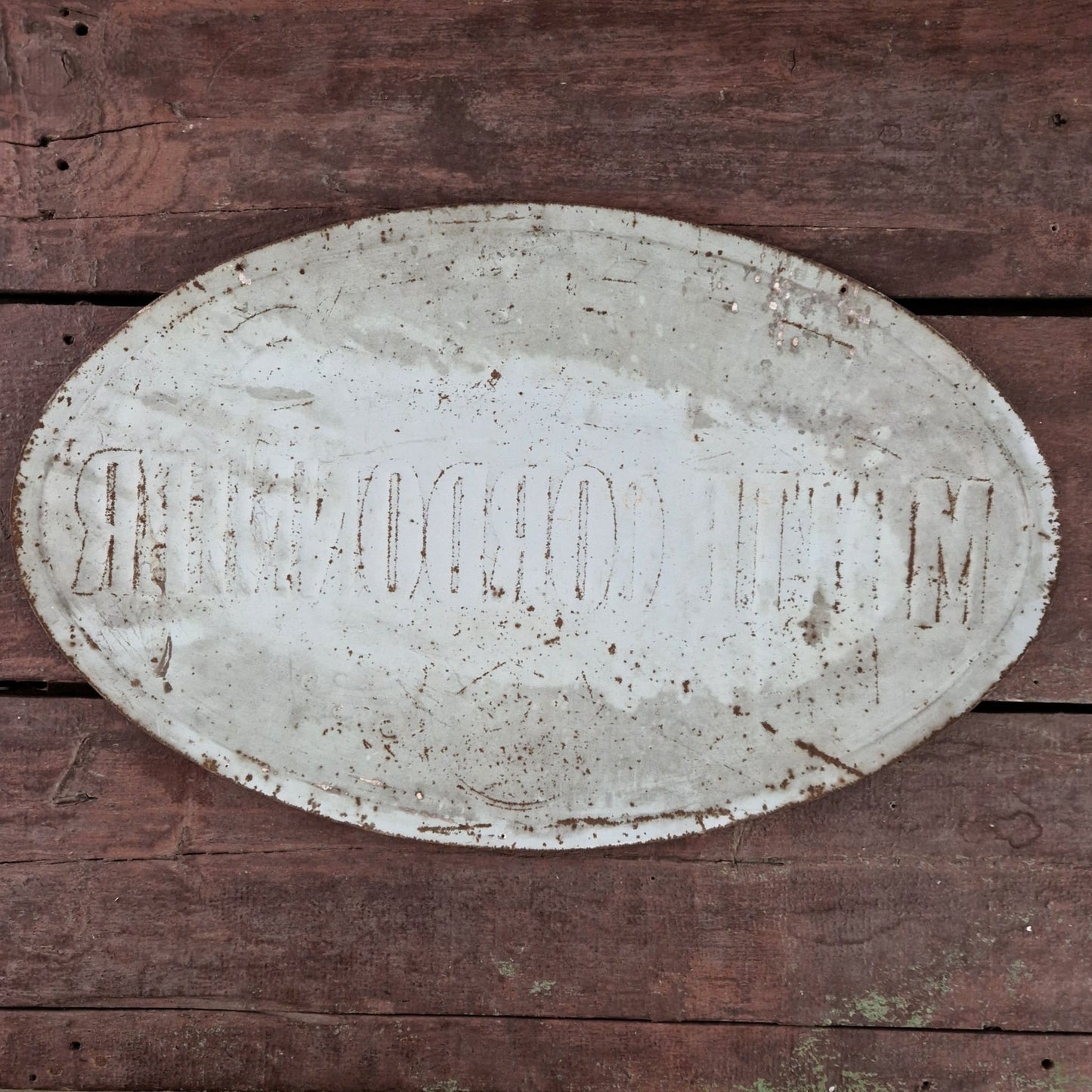 antique litho beer plaque france