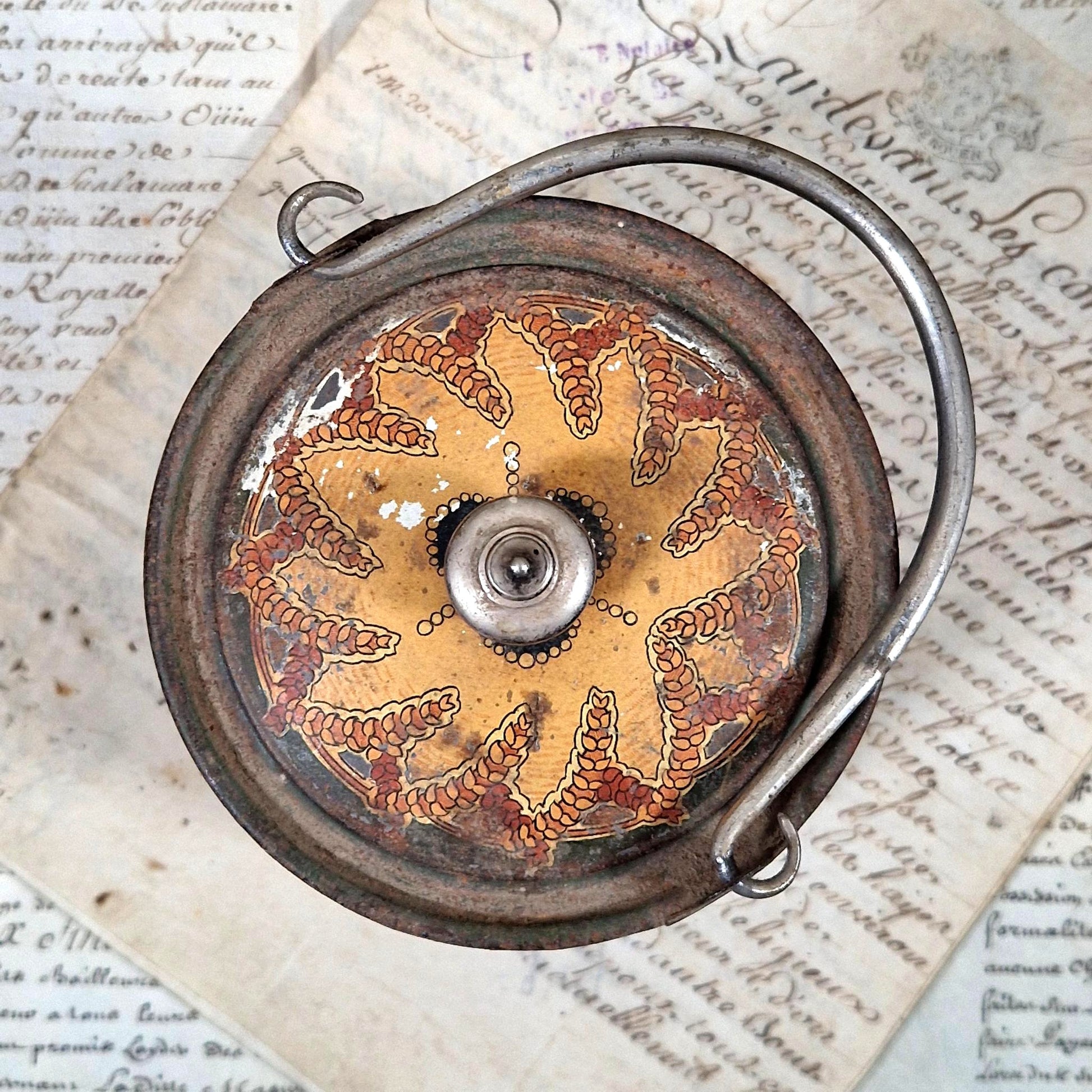 antique lu biscuit tin nantes