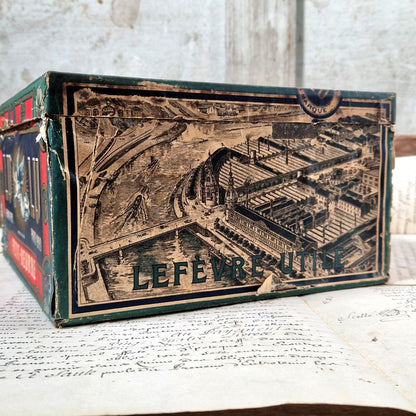 antique lu biscuits box nantes