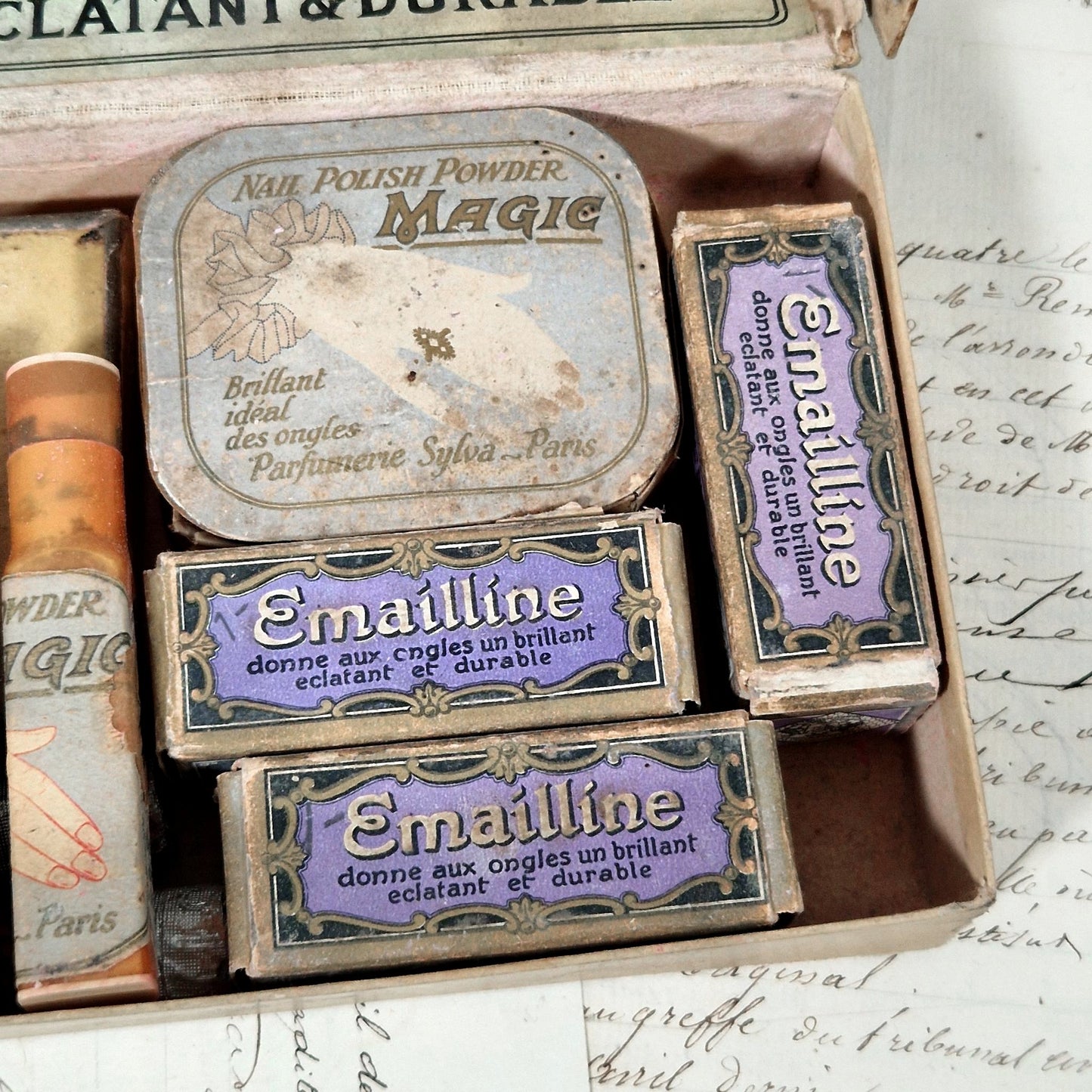 antique nail polish box emailline