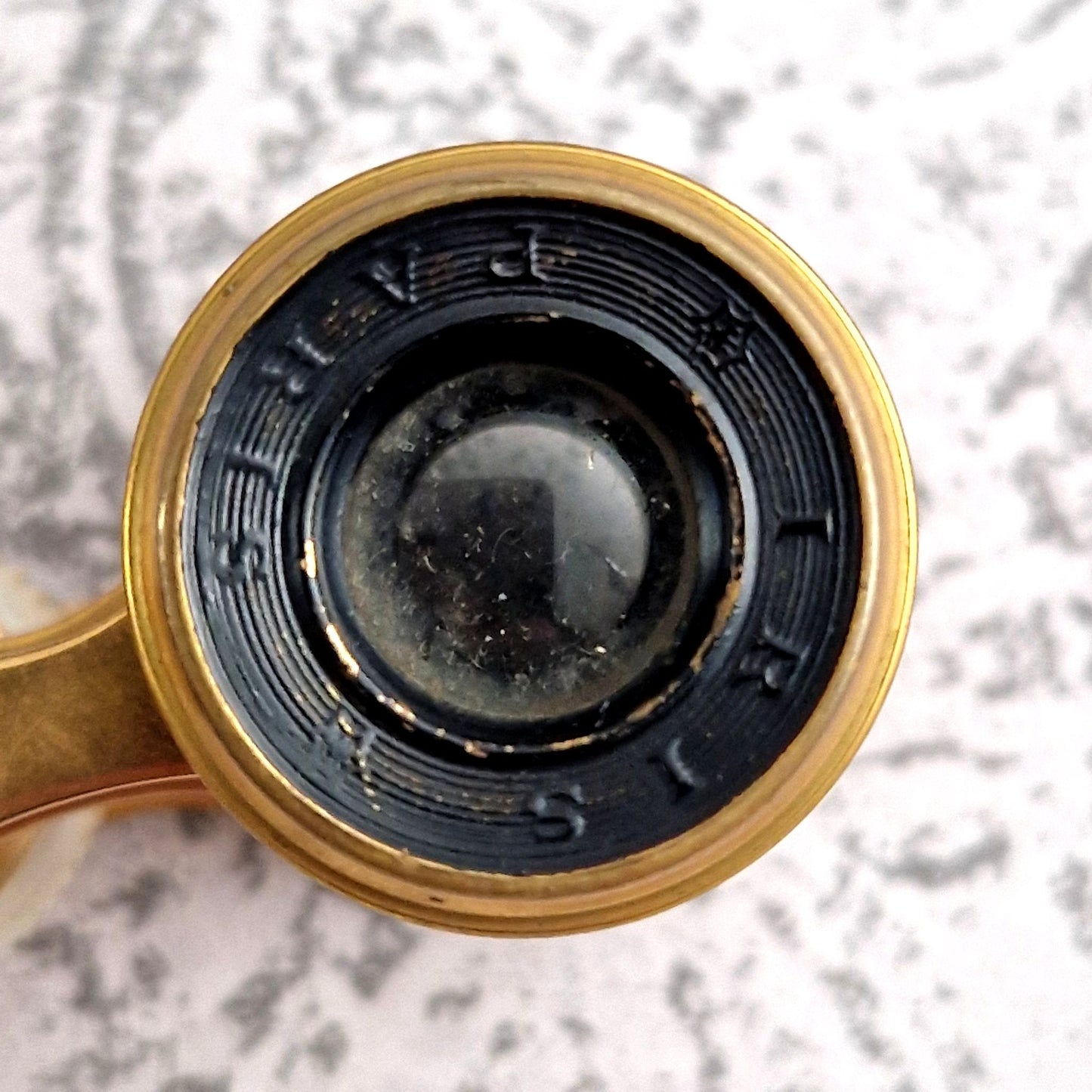 antique opera glasses nacre