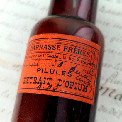 antique opium bottle paris