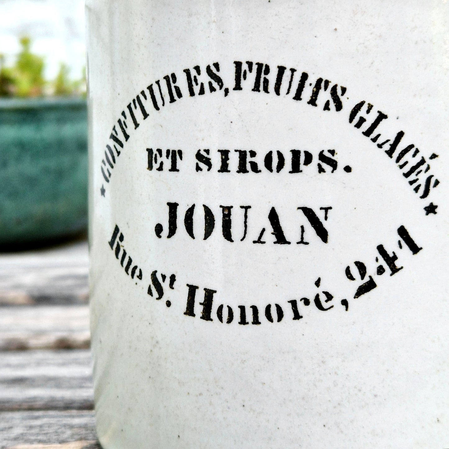 antique paris jar jouan st honoré