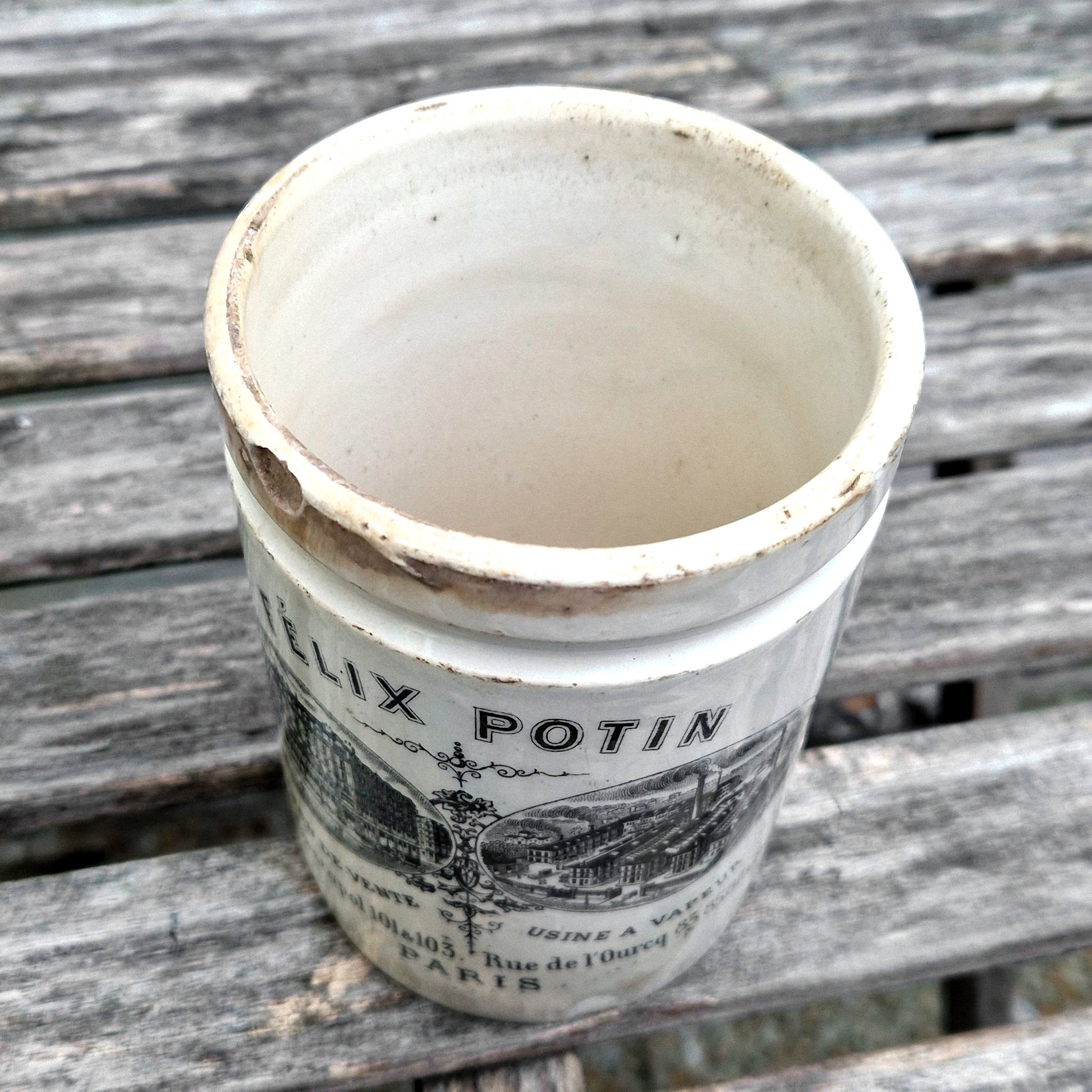 antique paris store pot felix potin