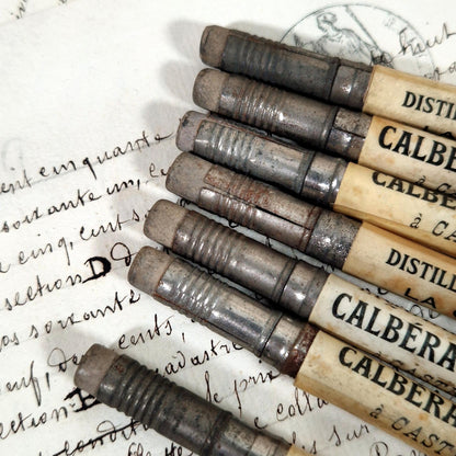 antique pen calberac castres advertising