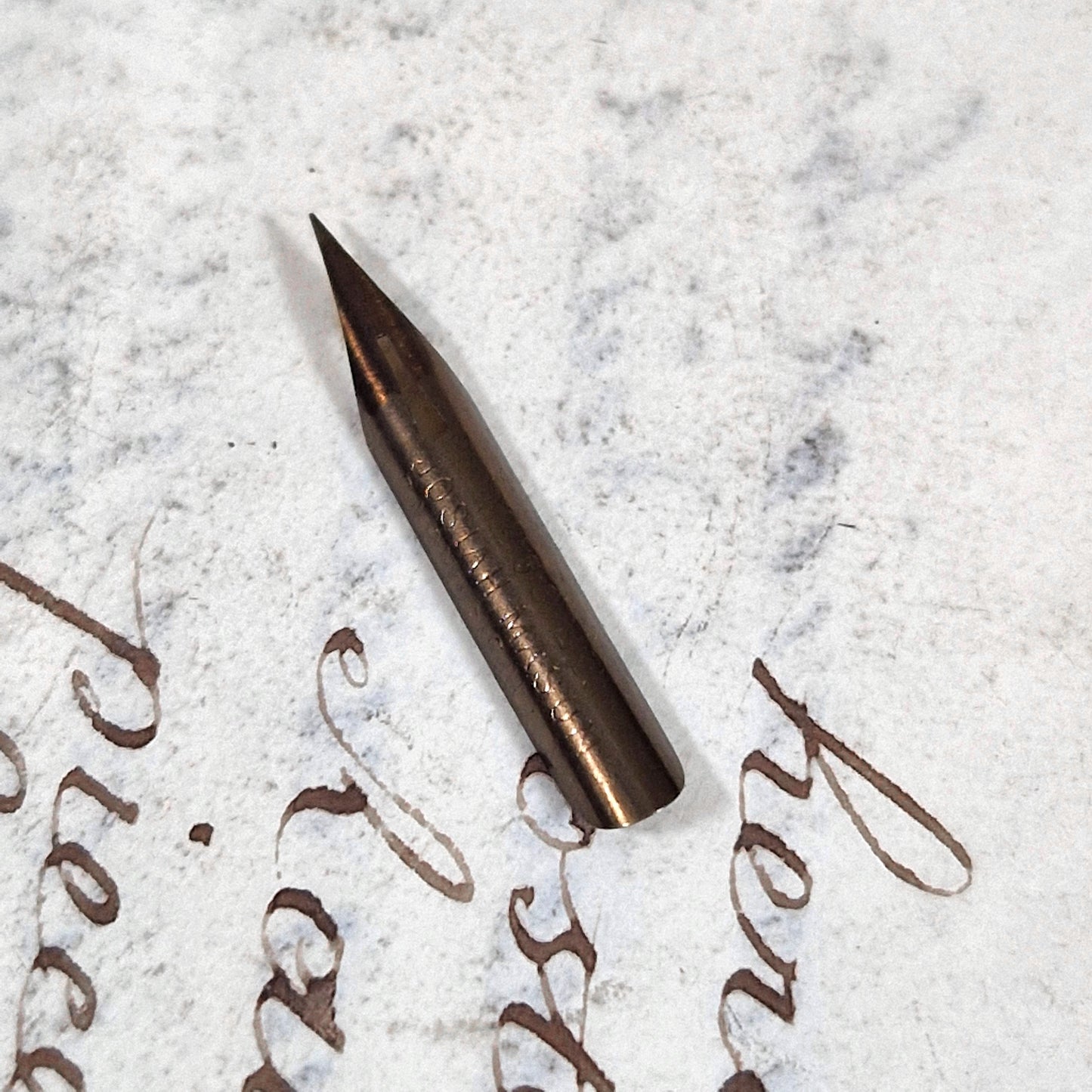 antique pen nibs box v saglier turquoise