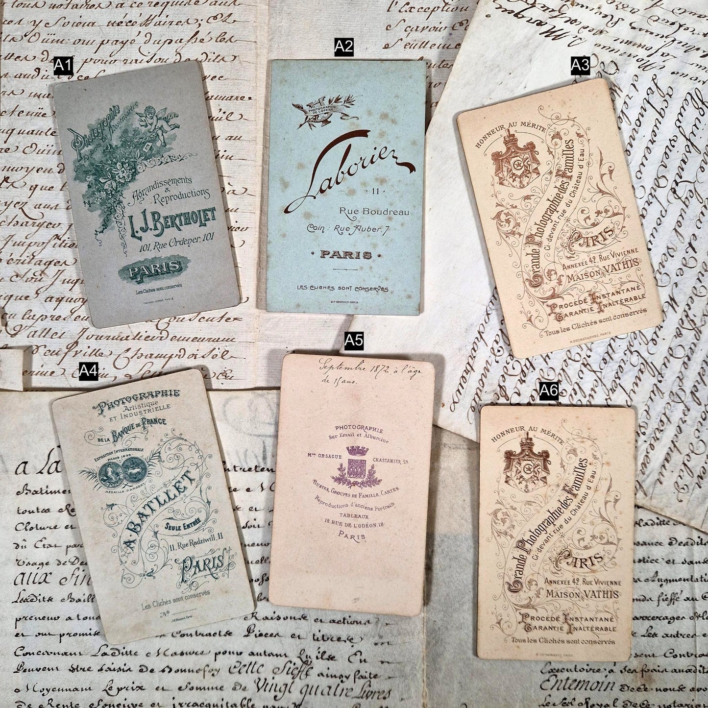 antique photographs paris 19th century