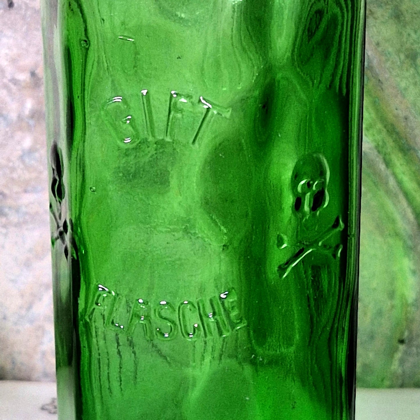 antique poison bottle giftflasche 200ml