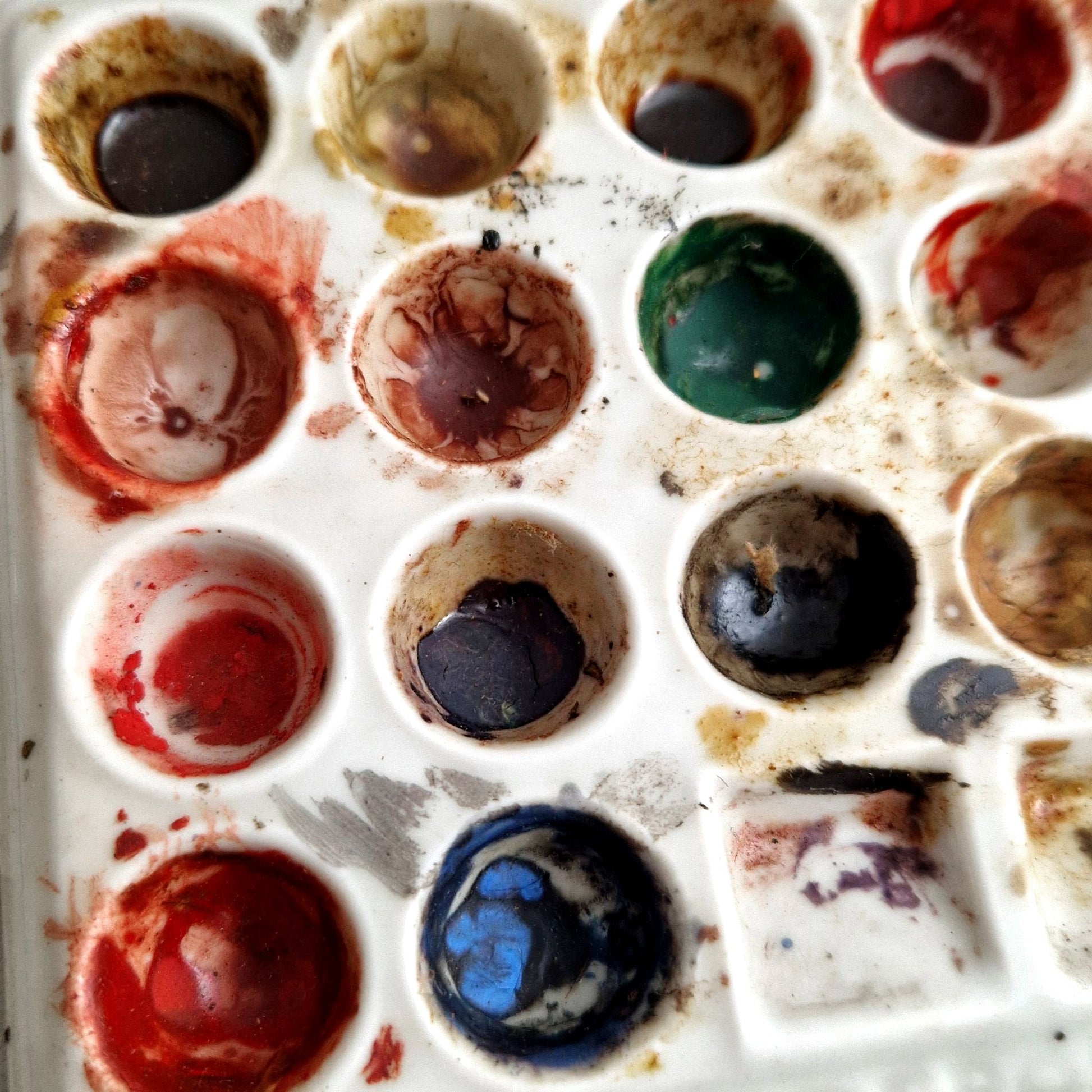 antique porcelain palette french