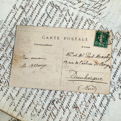 antique postcard paris byrrh lu