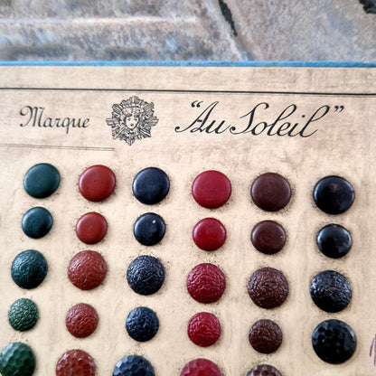 antique sample board nails au soleil