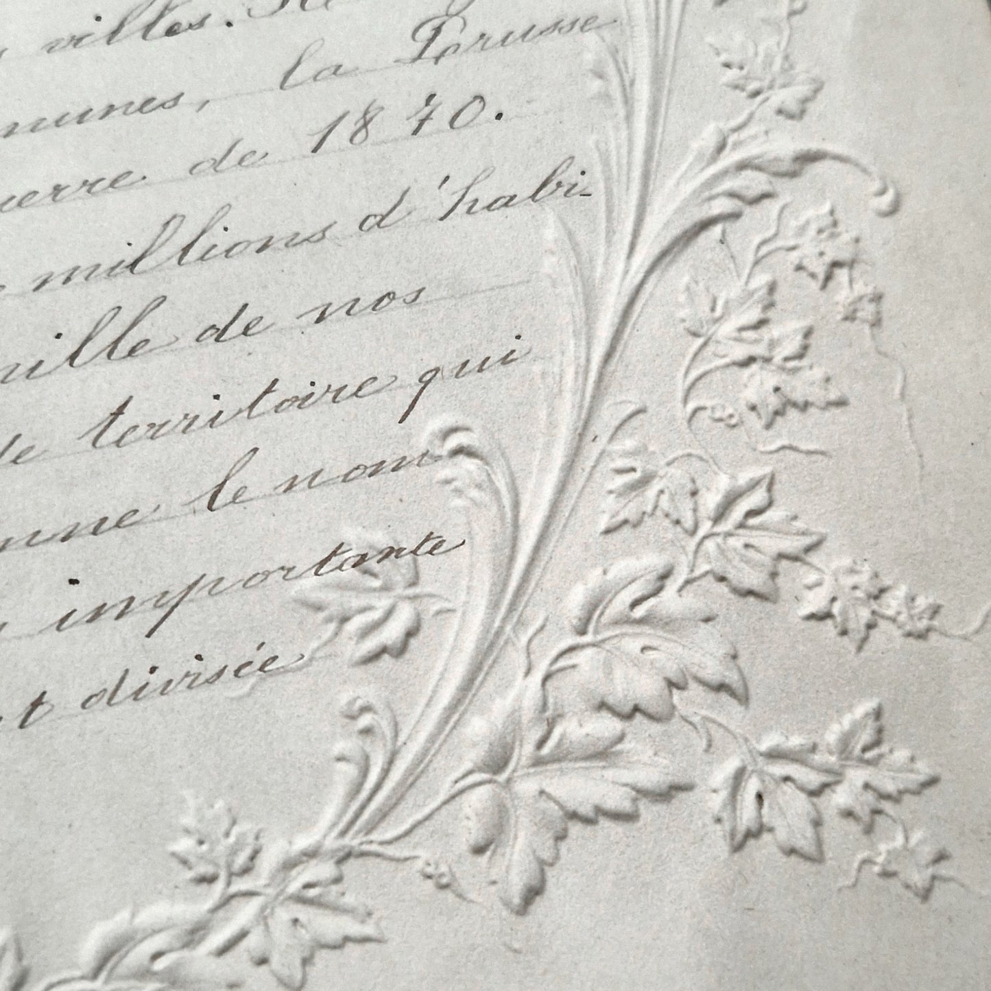 antique school notebook france