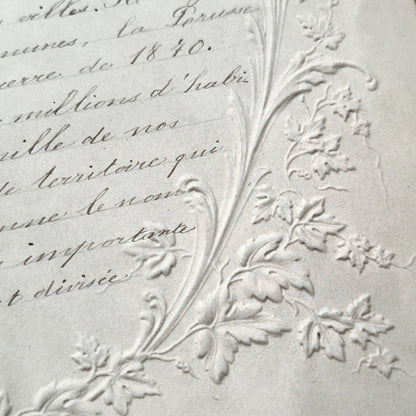 antique school notebook france