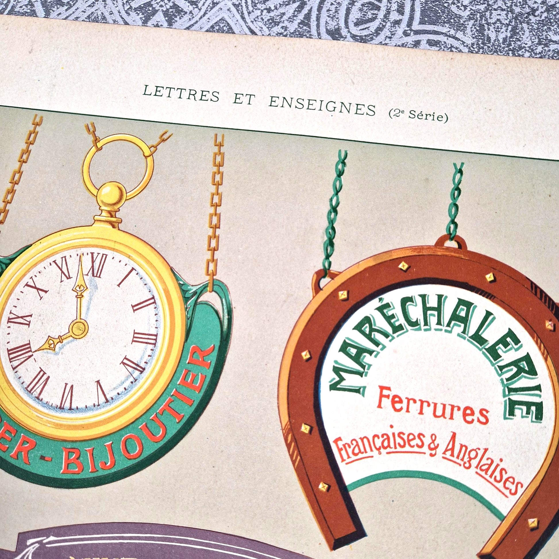 antique shop signs vial