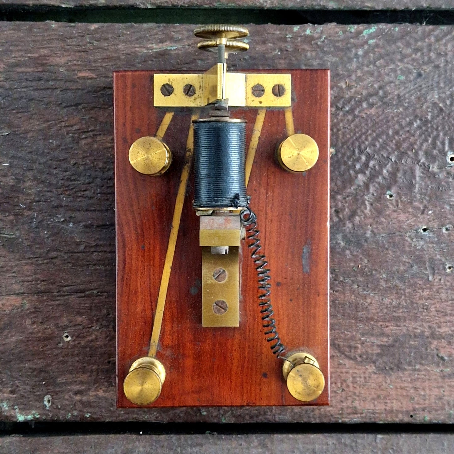 antique vibrator switch ruhmkorff