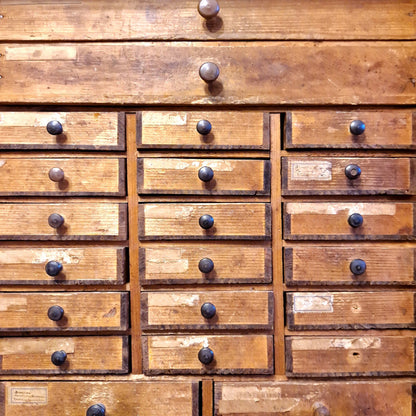 antique watchmaker cabinet