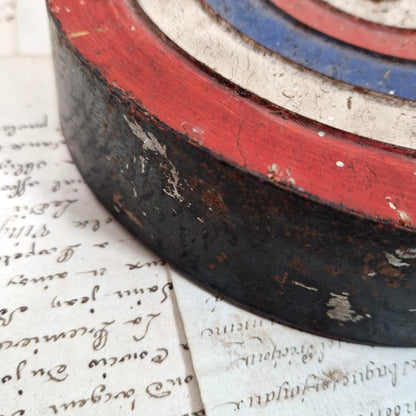 antique wooden target game