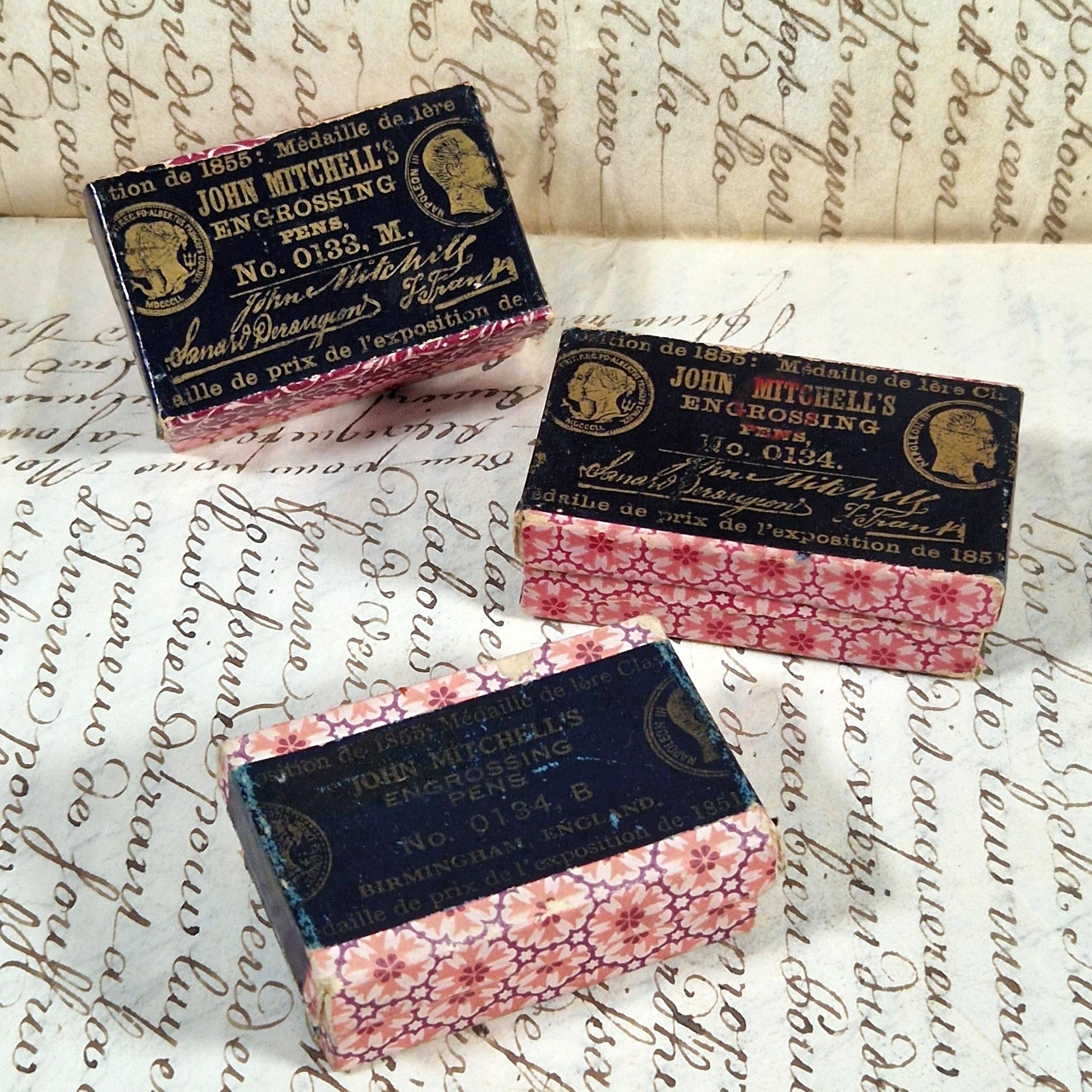 antique writing nibs john mitchell