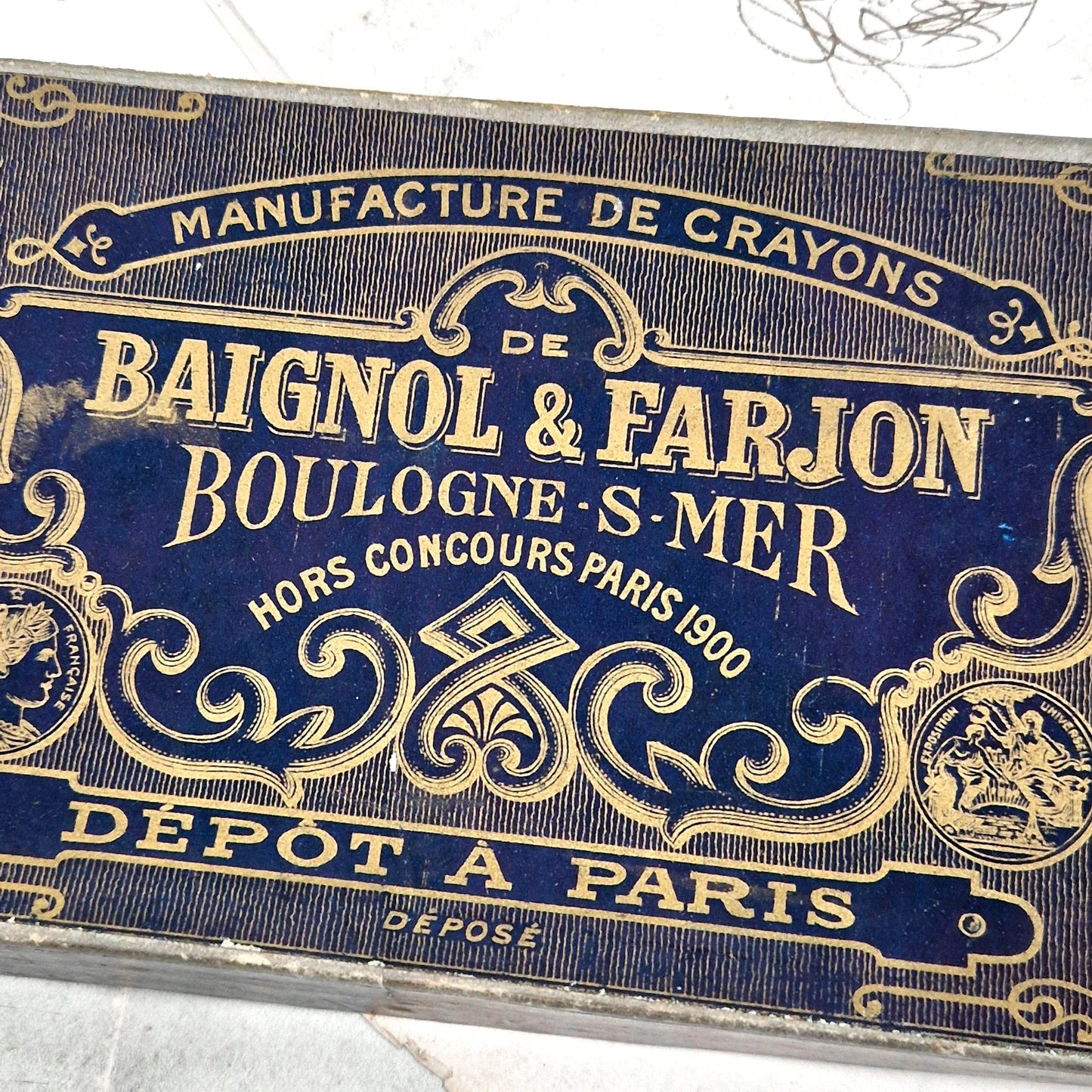antique writing supplies baignol farjon