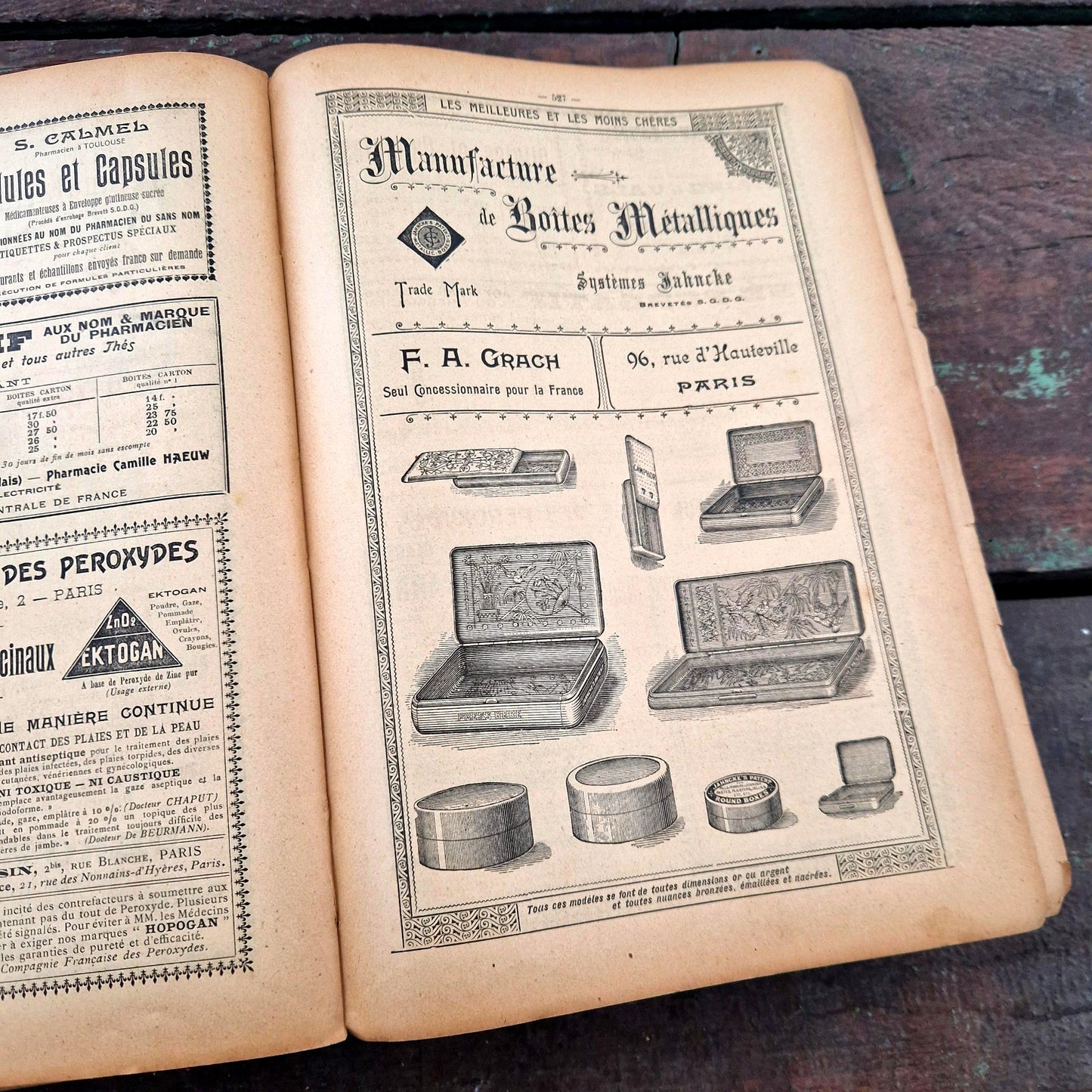 apothicaire matériel et fournitures