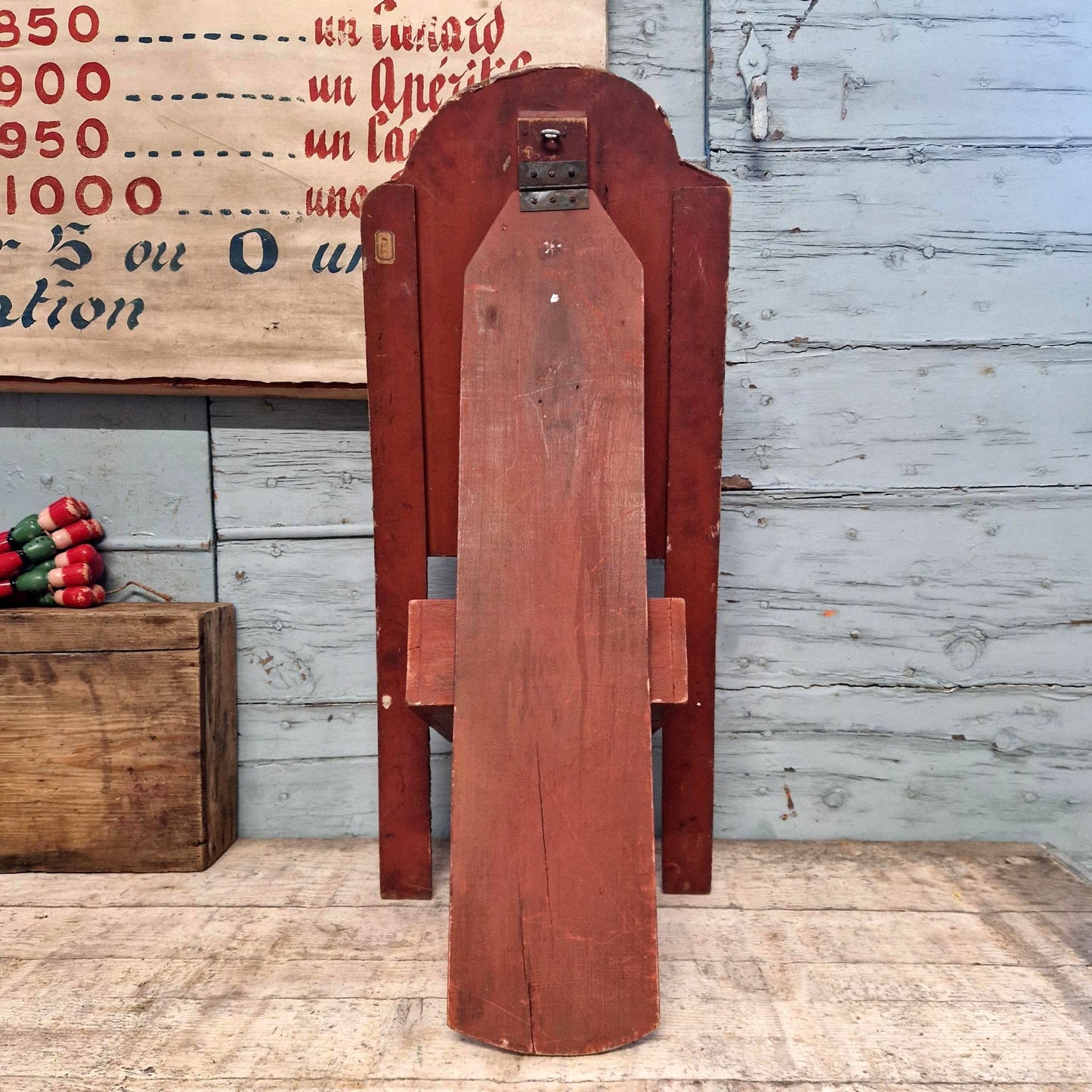 art forain ancien passe boule