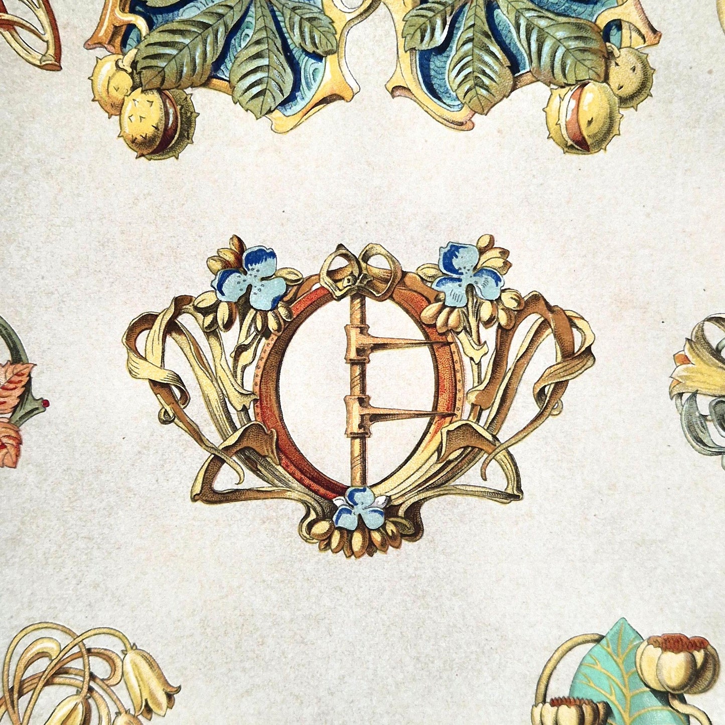 art nouveau jewelry buckles mimard calavas