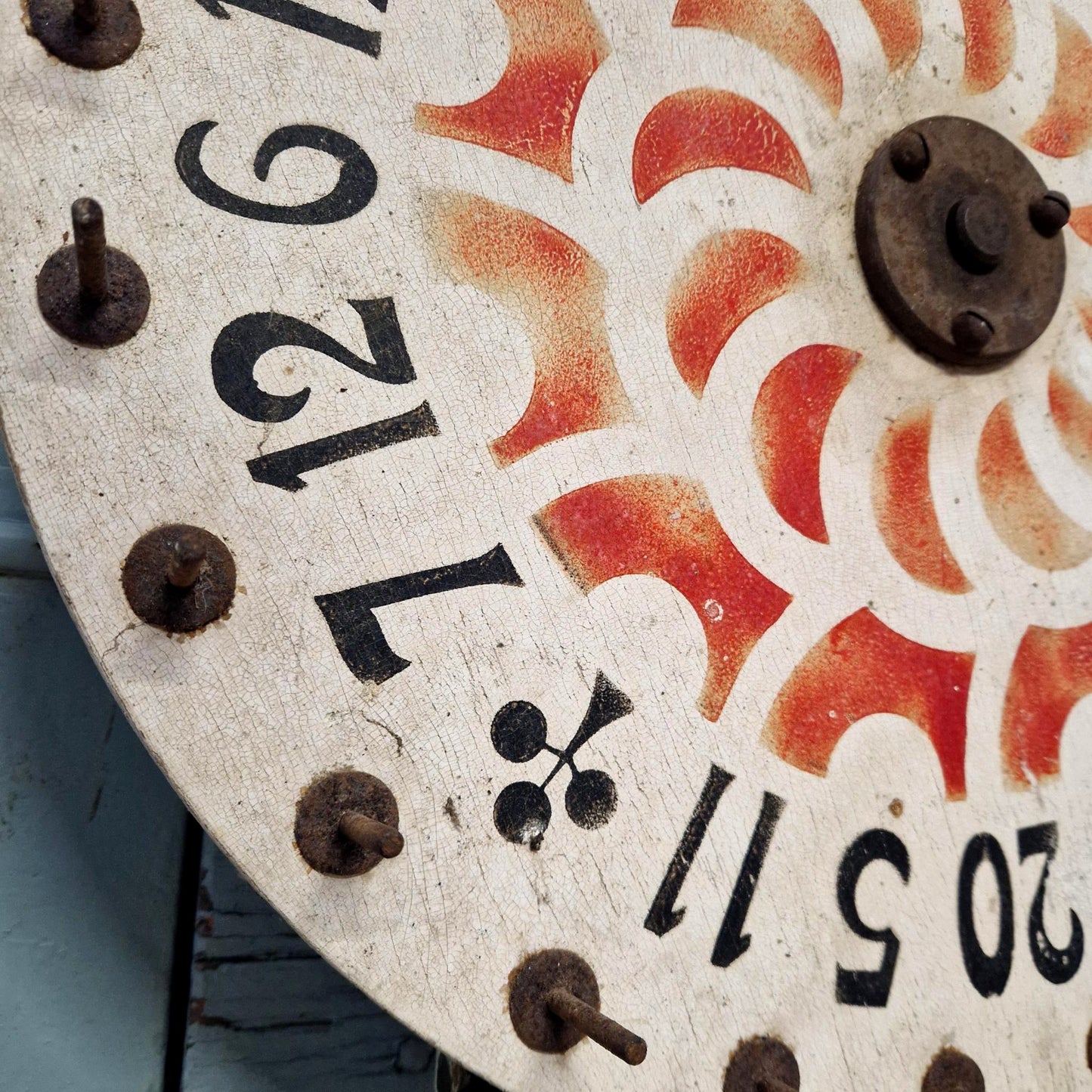 art populaire forain roue chance