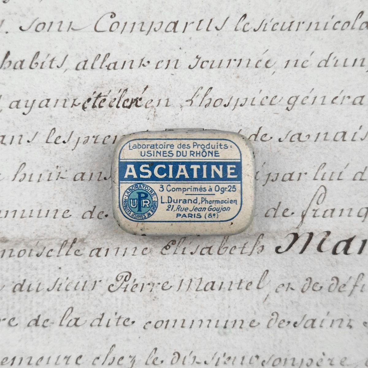 Mini “Asciatine” box - Usines du Rhône