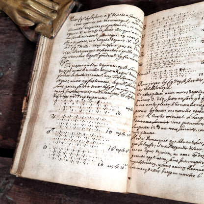 astrology divination handwritten book