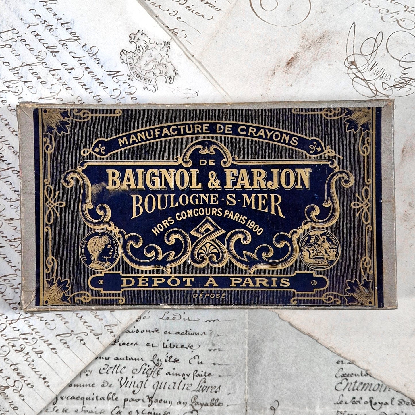 baignol farjon boite publicitaire 1900