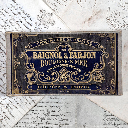 baignol farjon boite publicitaire 1900