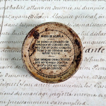 barcelona metal tin beltran 1920s