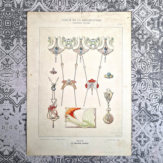 bijoux art nouveau maurice daurat calavas