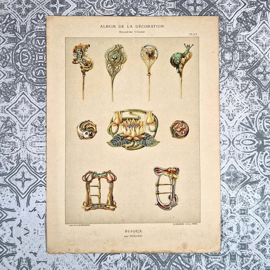 bijoux art nouveau mimard calavas