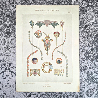 bijoux art nouveau rené beauclair calavas