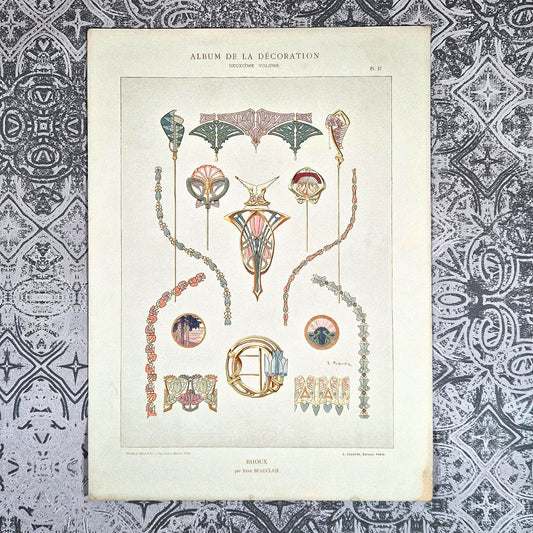 bijoux art nouveau rené beauclair calavas